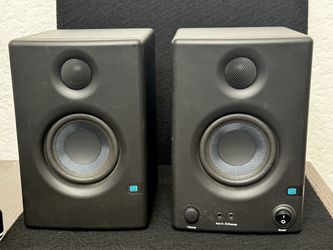 PreSonus Eris 3.5 Active Powered Studio Monitor Speaker Pair 50W Black