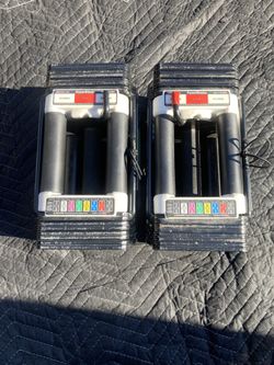 PowerBlock THE BLOCK Adjustable Dumbbells From 5 To 45 Lbs