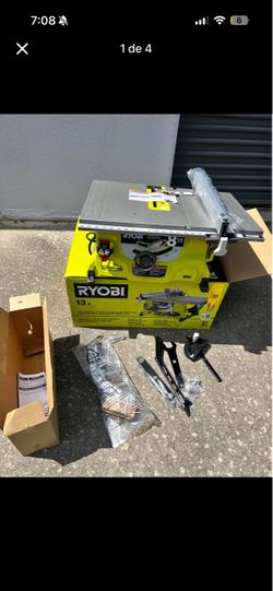 Table saw Ryboy eletric 8 1/4 new