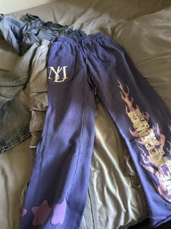 flared sweats