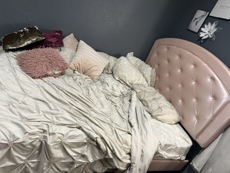 Pink Full Sized Bed Frame