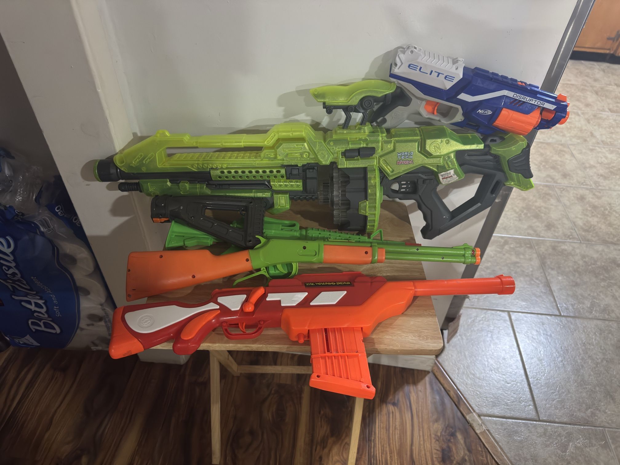 Nerf and Toy Blaster Gun Set
