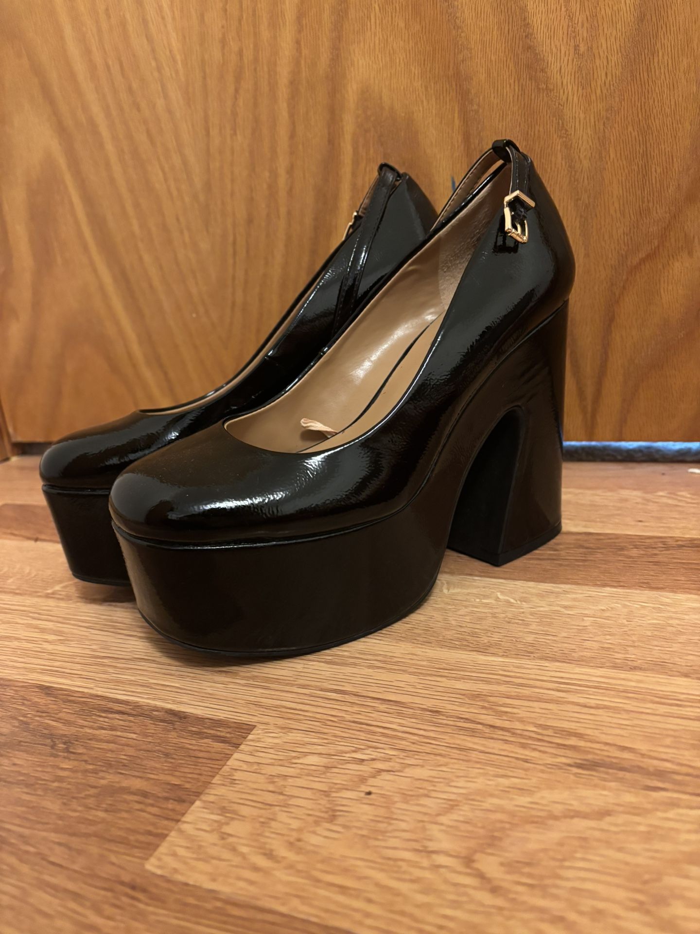 Black Platform Heels