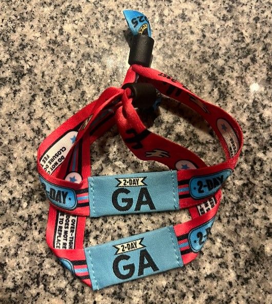 2-Day Innings Festival Wristbands