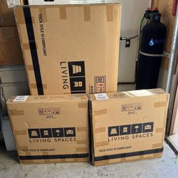 Living Spaces Coffee Table And Two End Tables