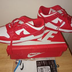 Nike Dunks Cherry Red Size 7 Youth /Men