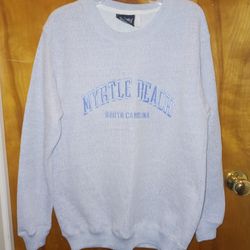 Nice Ladies Size Medium Myrtle Beach Sweatshirt 