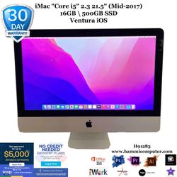 iMac "Core i5" 2.3 21.5" (Mid-2017) 16GB, 500GB SSD "H91283"