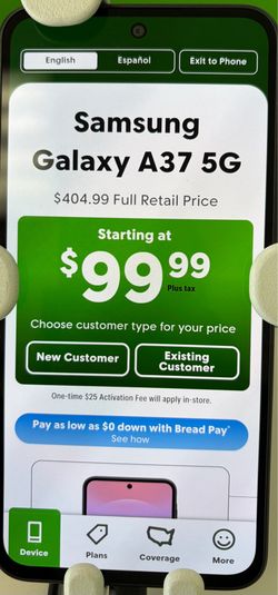 📱 Samsung Galaxy A37 5G Bundle – Only $185 When You Switch!