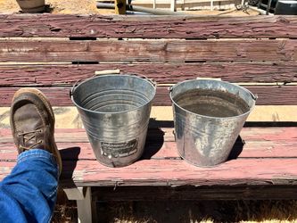 Two buckets