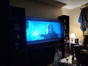 75 is TV with entertainment system