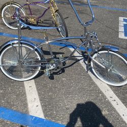 20 inch chrome Lowrider, 144 Spokes