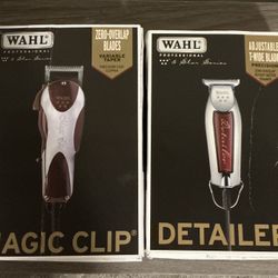 WAHL Magic Clip Clippers & WAHL Detailer Trimmers 💥💥$120 For Both 💥💥