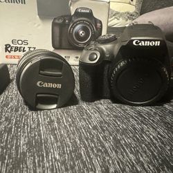 Never Used Canon Rebel T7 