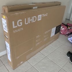 55 Inch LG ThinQ TV 