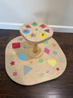 Driddle Wooden Spinner Seat