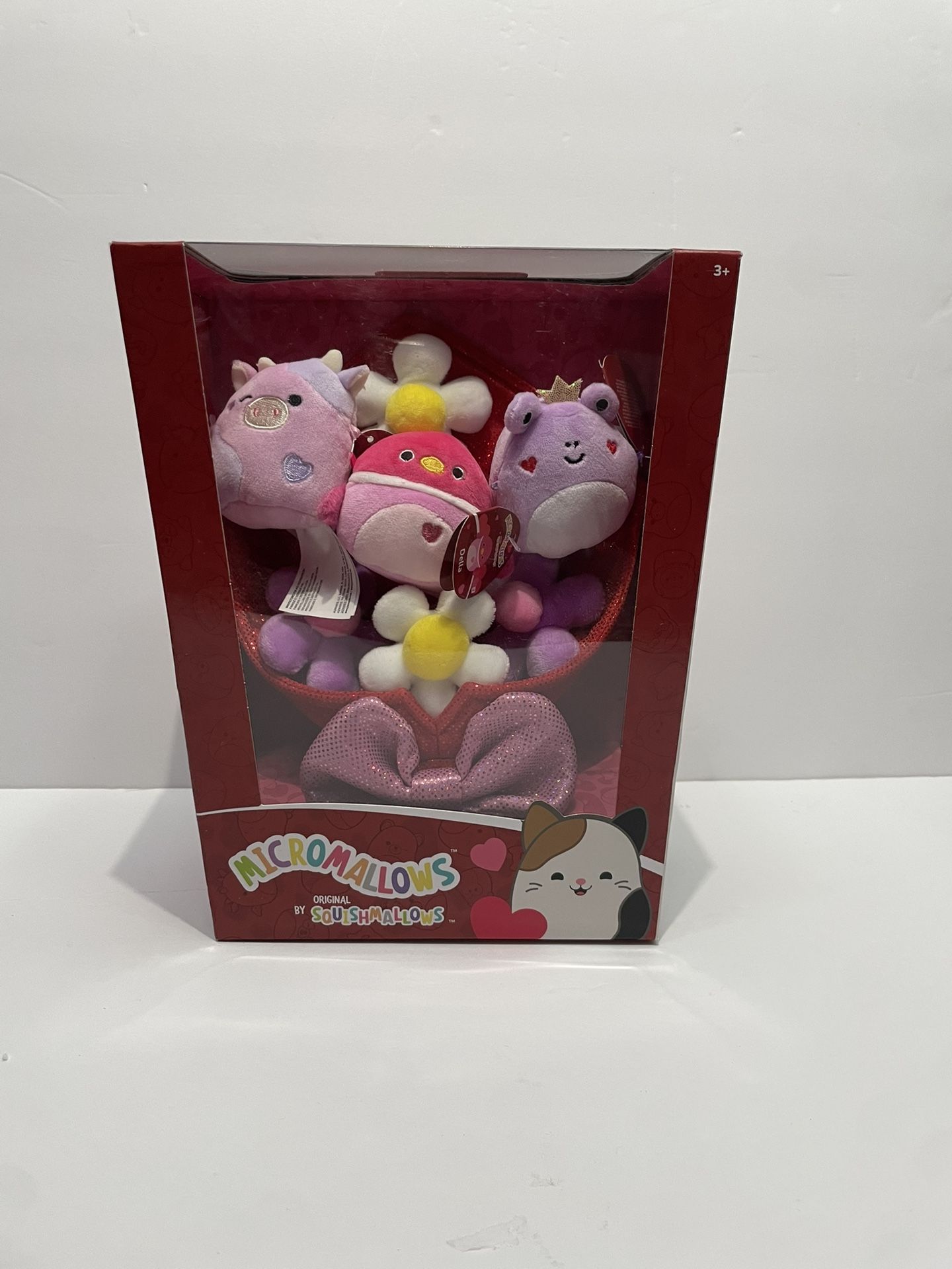Micromallows 12" Valentines Day Bouquet Stuffed Animal