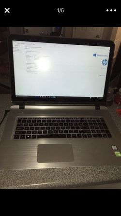 17" HP ENVY Hewlett-Packard Core i7 touchscreen
