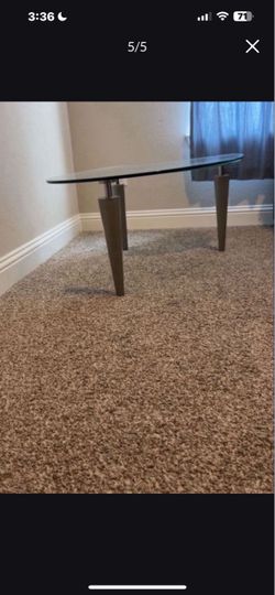 Glass table