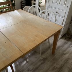 FREE TABLE AND CHAIRS