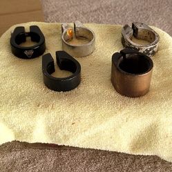 USED BMX SEAT CLAMP  5 BUCKS EACH ONE  CADA UNA  5 DOLLARES 