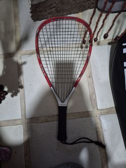 HEAD titanium racquet and bag
