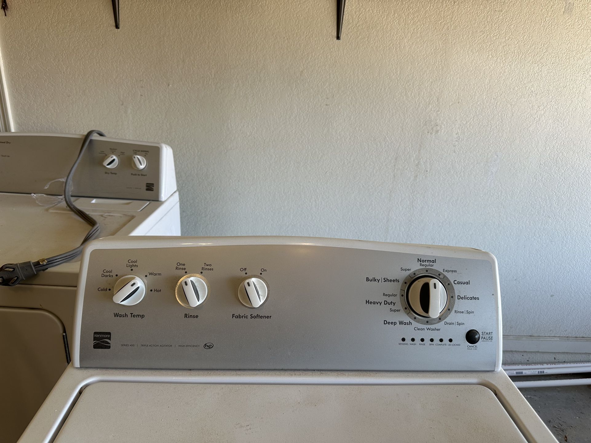 Kenmore Washer And Dryer