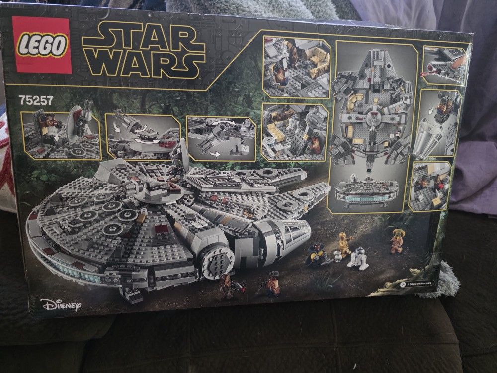 LEGO 75257 STAR WARS MILLENNIUM FALCON--NEW--FACTORY SEALED