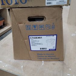 New Toilet Bowl With Softclose Seat Only
