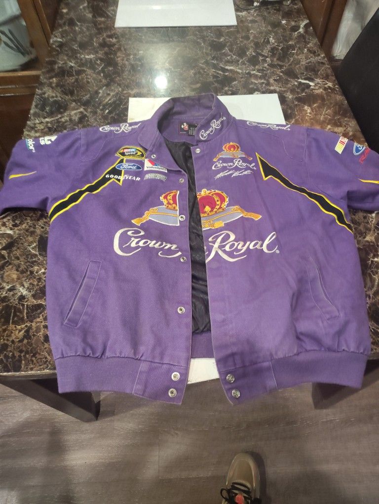 Vintage Matt Kenseth-Crown Royal Chase Authentic Nascar Jacket