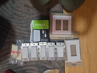 Lutron Smart Light Switches and Wallplates Bundle