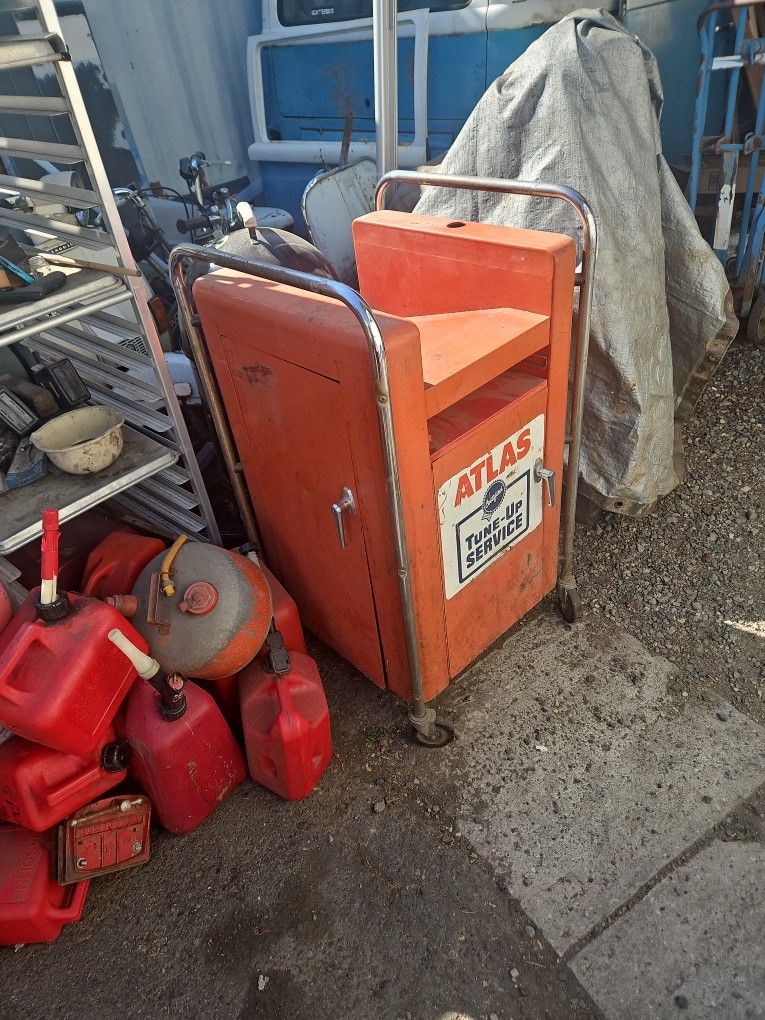 Vintage Distributor Cabinet