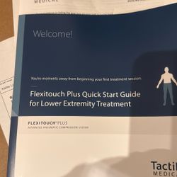 Tactile Medical  Flexitouch Plus Full Leg Compression System 