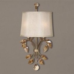 Uttermost Alenya 2 Light Gold Wall Sconce 22487 (Brand new)