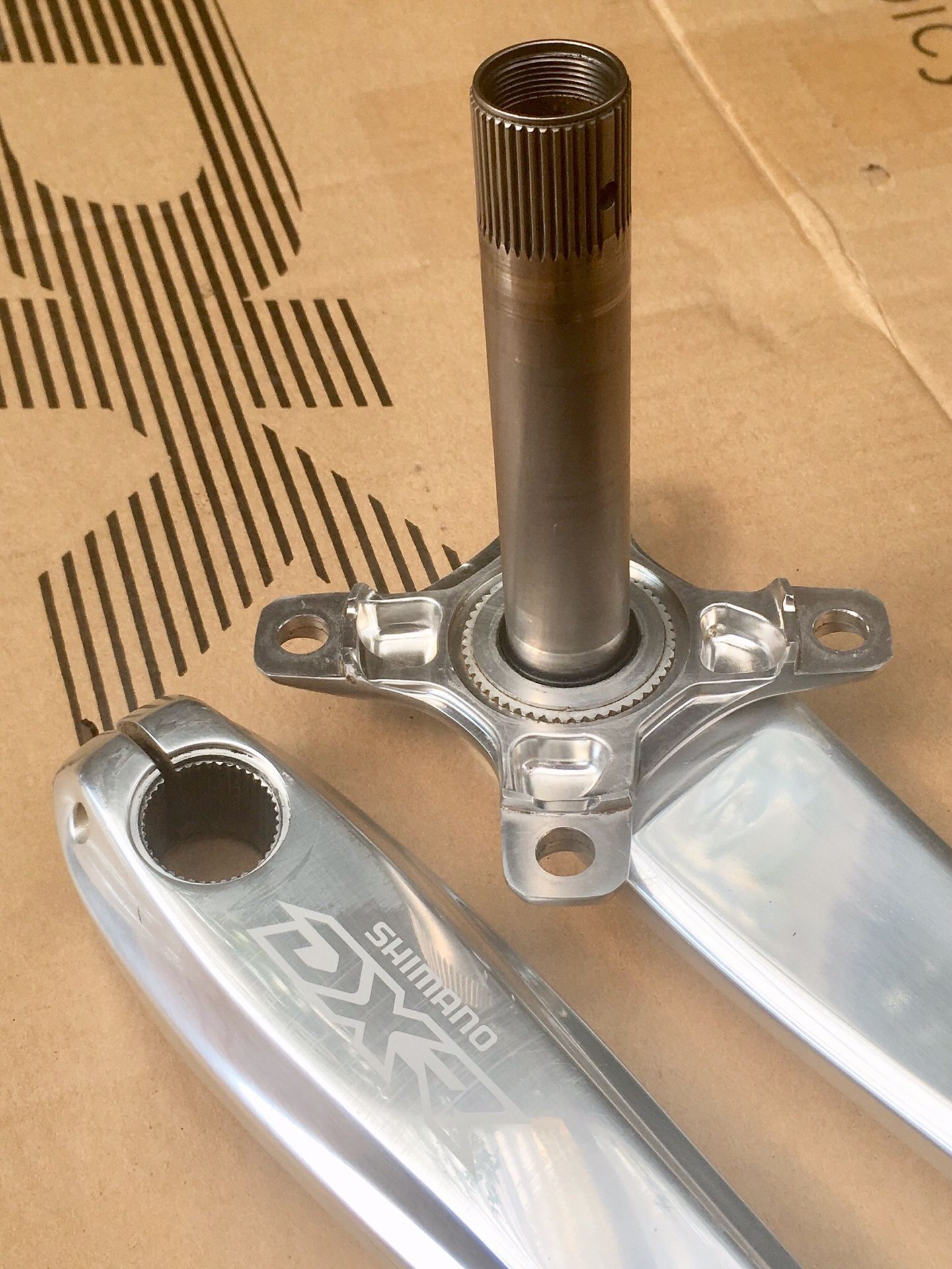 Shimano sales dxr cranks
