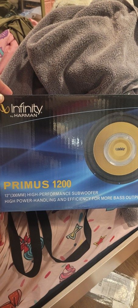 Infinity 12 Woofer New Sealed In Box