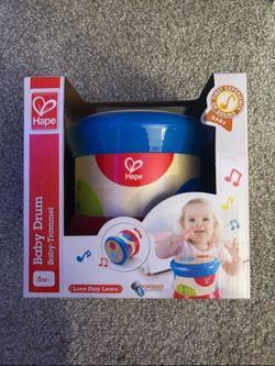 Brand New Hape Baby/Toddler Drum