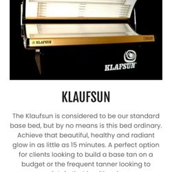 Tanning Bed For Sale