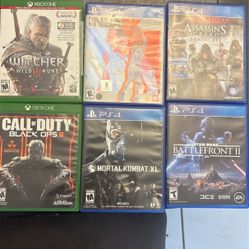PS4 And Xbox Games