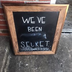 Framed Chalkboard