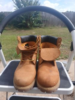 Timberland Wheat Nubuck Work Boots SZ 10