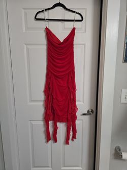 Red dress