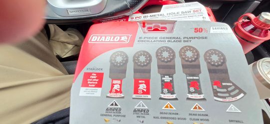 Diablo 5-Piece Oscillating Blade Set