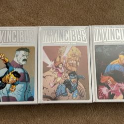 INVINCIBLE comics Compendium set all 3 volumes HARDCOVER