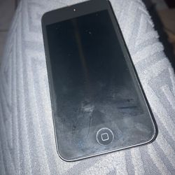 Black apple iPod touch