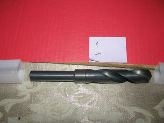 CLE-LINE C20744 Round shank S/D Drill Bit,11/16,HSS, Black Oxide New