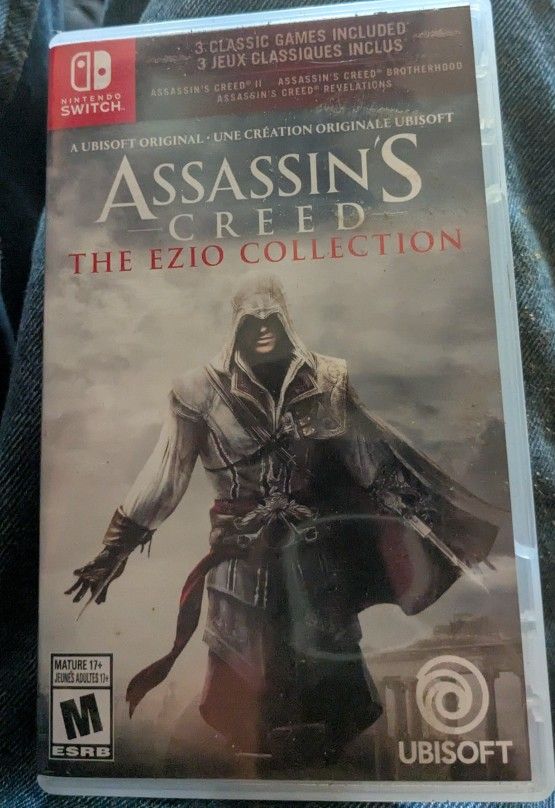 *Case Only* Nintendo Switch Assassin's Creed Ezio Trilogy