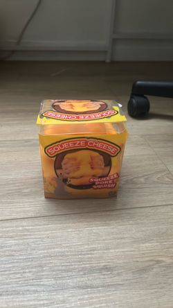 Squeeze Cheese Squishy Stress Toy