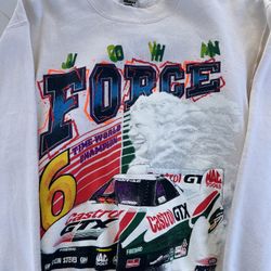 Vintage 90s John Force Sweater