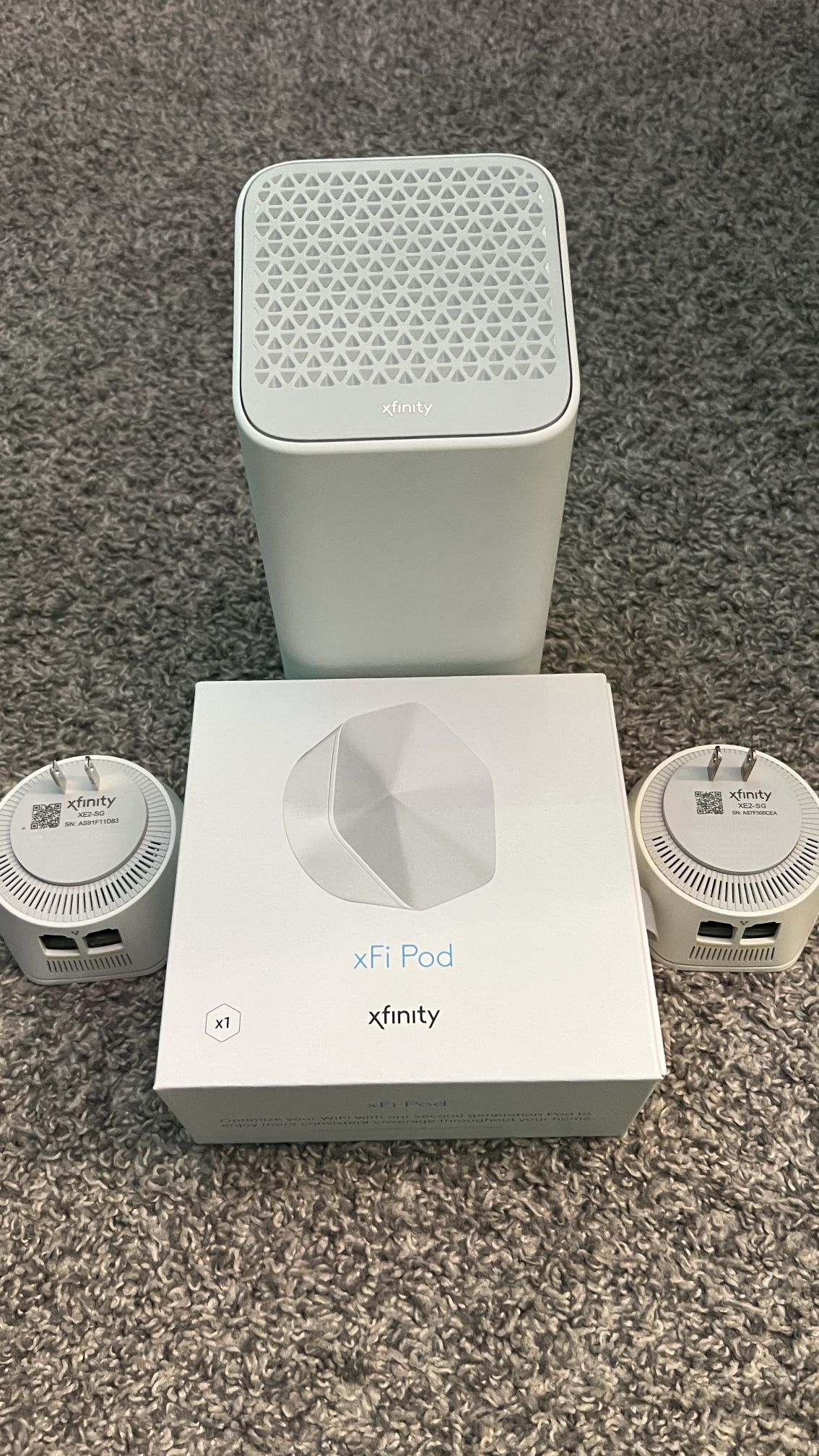 Xfinity Wi-Fi Bundle – XB7 Modem/Router + 3 xFi Pods (Gen 2) – Brand New